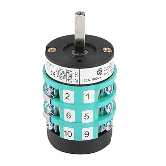 380V Tire Changer Forward Reverse Switch 20A Compatible with Multiple Machines ABS Housing Easy Installation for Efficient Tire Replacement