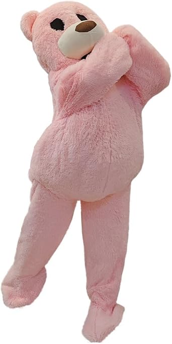 Giant Plush Teddy Bear Mascot Costume, Adult Size | Dancing Bear, Fancy Dress Stage Wear, Animal Character Cosplay, Halloween & Christmas, Womens Gift for Valentines Day