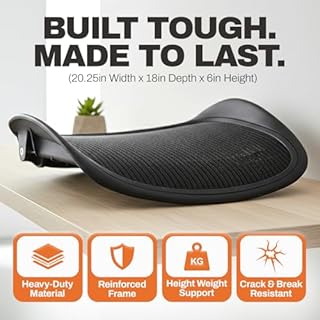 FOAMON Sedile di ricambio per Herman Miller Classic Aeron, taglia B (rete nera)