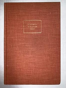 Hardcover In Retrospect- A Very Personal Memoir. Book