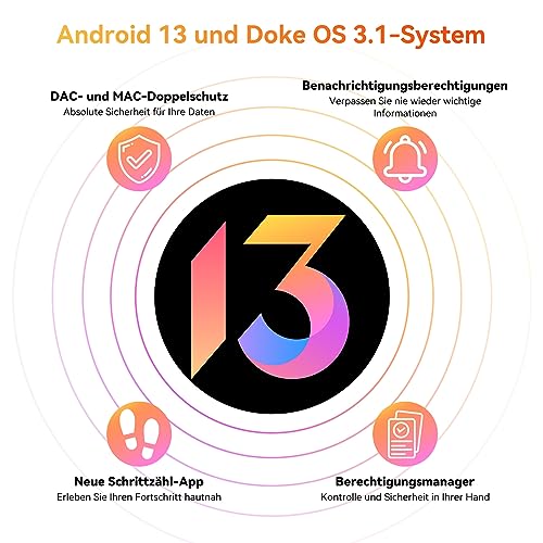 Blackview BV6200(2024) 13000mAh Outdoor Handy Ohne Vertrag, 98db Lautsprecher 6.56' HD+, 64GB/1TB...