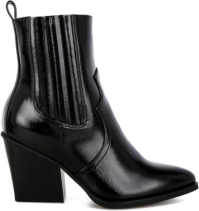 London Rag Cornus Pointed Toe Ankle Boots
