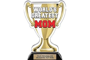 Crown Awards World's Greatest Mom Trophy