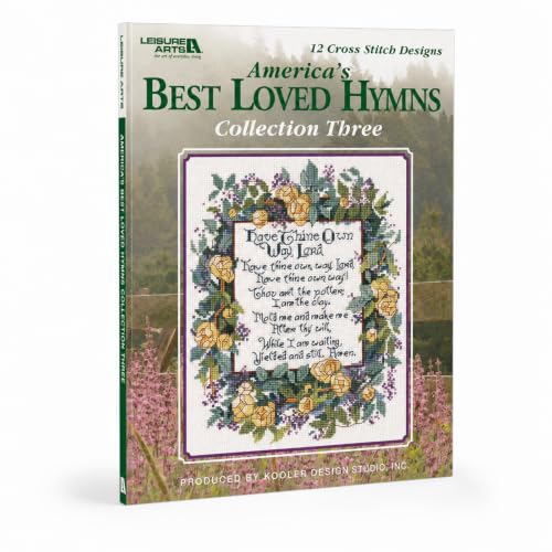 Leisure Arts America's Best Loved Hymns Cross Stitch, Book 3