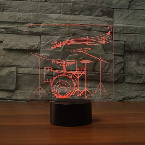 Creativo 3D Dito Medio Luce Notturna 16 Colori Mutevoli Telecomando USB Potere T