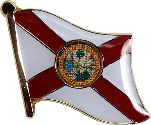 Épinglette de l'État de Florida .75" x 1", le cadeau souvenir idéal - 2