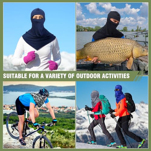 Image of Balaclava Full Face Masks Summer Balaclava Long Face and Neck Cover Breathable Sun Protection for Men Women