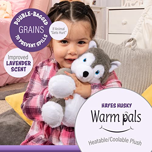 Warm Pals Microwavable Lavender Scented Plush Toy Stuffed Animal - Hayes Husky #TOP1
