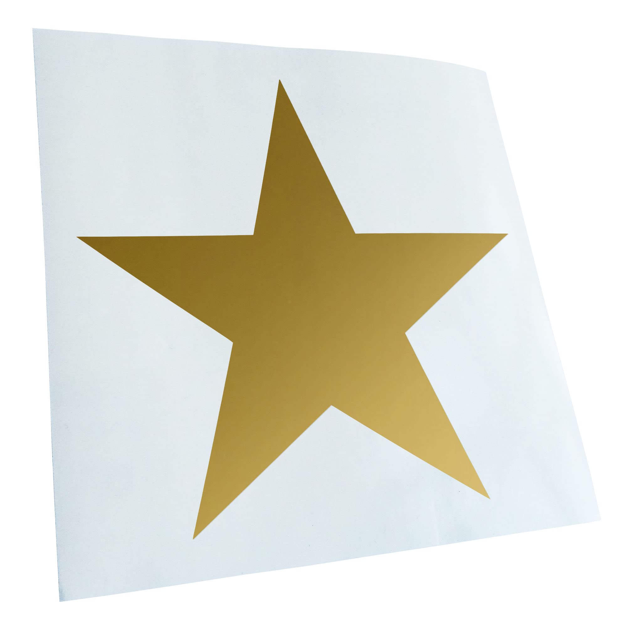 Kiwistar Star Symbol Star 10 x 10 cm in 15 Colours - Neon + Chrome Sticker