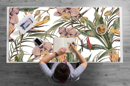 Couverture de bureau 120x60 cm idéale à la maison pour un espace télétravail propre