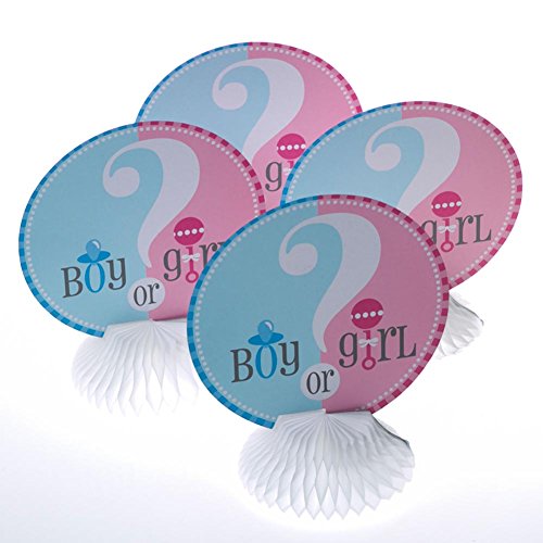 Mini Gender Reveal Centerpieces