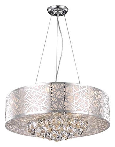 Review Discount Elegant Lighting 2078D24C/RC Royal Cut Crystal