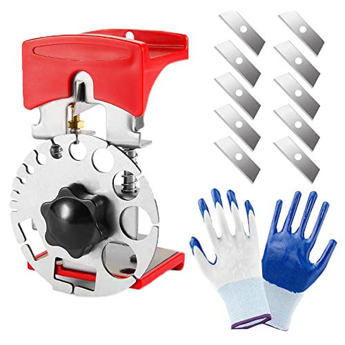 Pelacables Electricista Manual Con 10 Cuchillas Alicates Pela Cables Electricidad Portátil Corte Ajustable Herramienta Pelacables Para Reciclaje Chatarra Cable