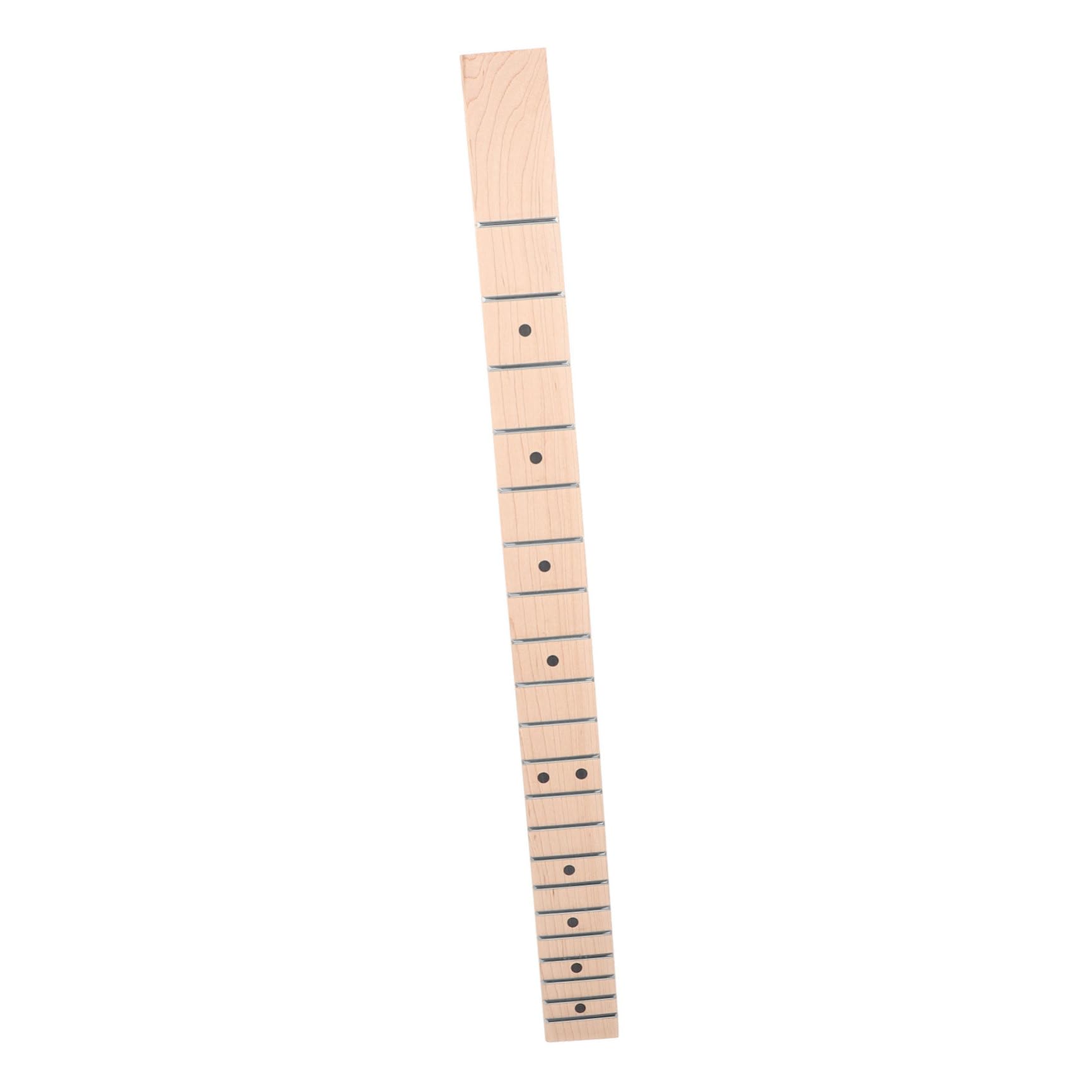 ibasenice 5pezzi Collo Per Chitarra Elettrica Legno Di Acero Con Tastiera Tasti Sostituzione Facile Per Chitarre Folk e Elettriche Materiale Resistente e Design Elegante Accessorio Per