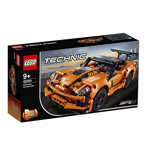 Image of LEGO Technic Chevrolet Corvette ZR1 42093 Building Kit (579 Pieces) Multicolor