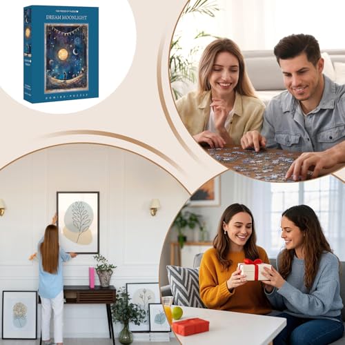 Puzzle de Noche Estrellada de 1000 piezas, un regalo romántico para cualquier celebración 5