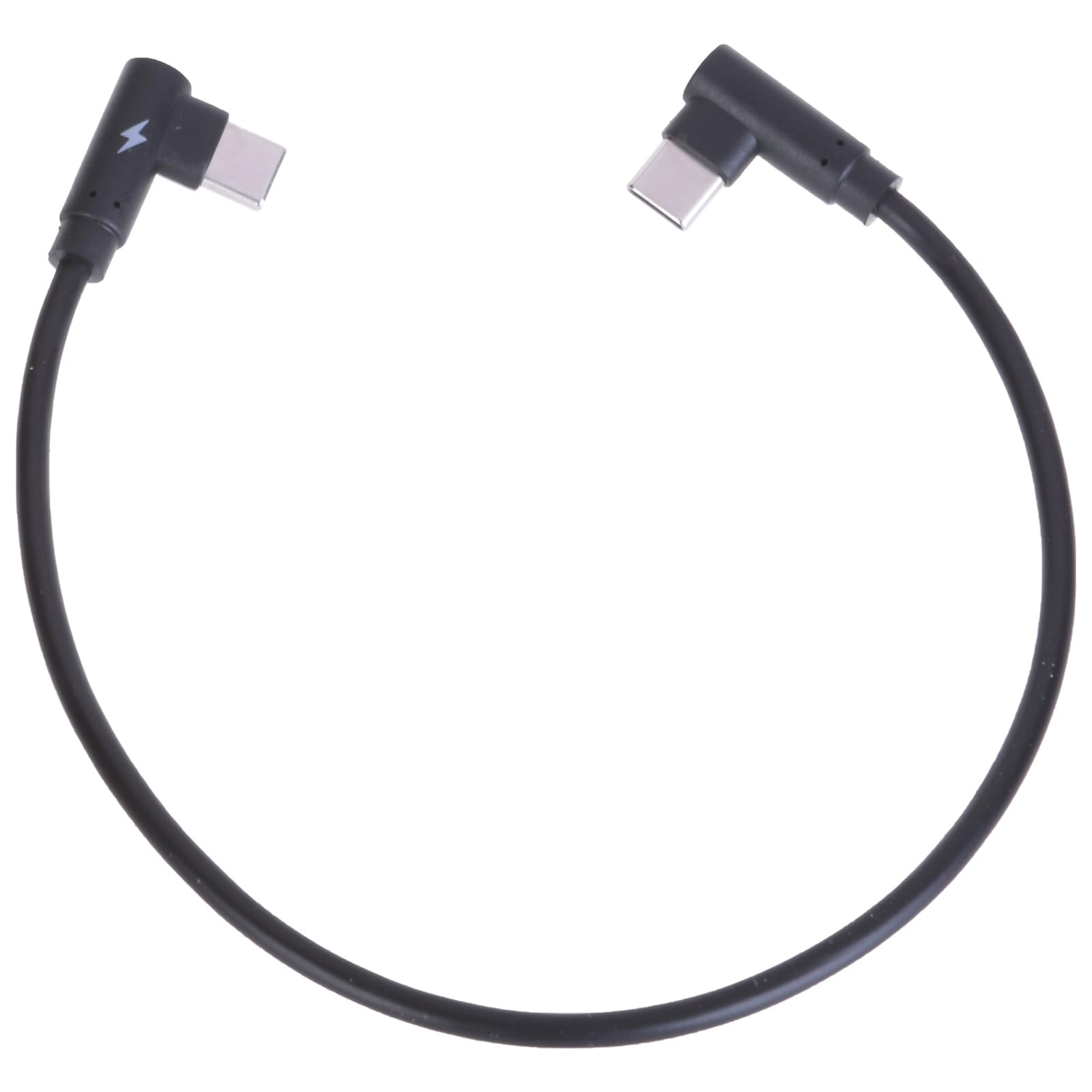 swynrf Type C 3.1 Extension Cable 90 Degree Type C Male to Male 480Mbps Connector Extension Cable, Supports Charging, Data