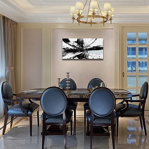 Cuadro de grafiti blanco y negro para decorar paredes de dormitorios modernos 5