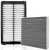 Not for hybrid, Cabin and Engine Air Filter Fits for 2022-25 Tucson, 2021-25 Santa Fe, 2020-25