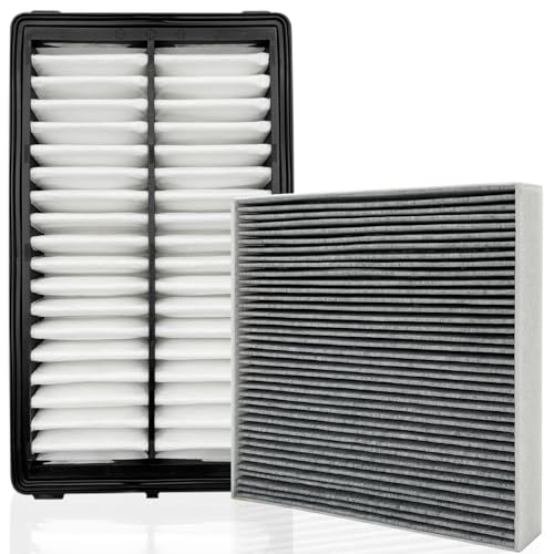 Not for hybrid, Cabin and Engine Air Filter Fits for 2022-25 Tucson, 2021-25 Santa Fe, 2020-25...