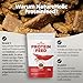 NatureHolic - Garnelenfutter Proteinfeed I Futter für Garnelen auch für Krebse geeignet I Made in Germany I Frei von Fischmehl und minderwertigen Tiermehlen I Für besseres Wachstum und Panzer Aufbau
