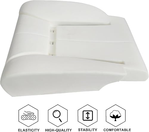 Miniatura 5 de NLQR Cojín de espuma de repuesto para parte inferior del conductor compatible con Dodge Ram 1500 2500 3500 1998 1999 2000 2001 2002