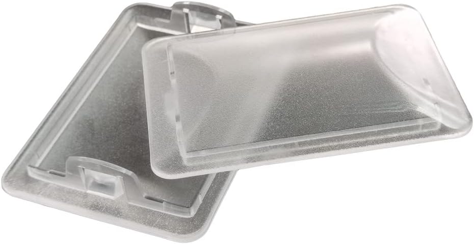 2 Pack SB03293051 Light Lens Cover Replacement for Broan Vent Hood PM390, PME300, AP5610530, B03293051, 1515107