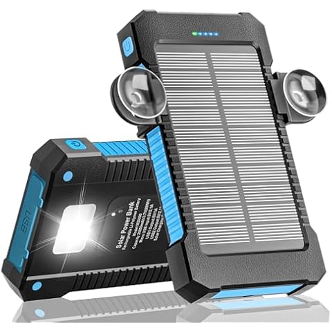 Mvpkings 26800mAh Waterproof Solar Power Bank Cover
