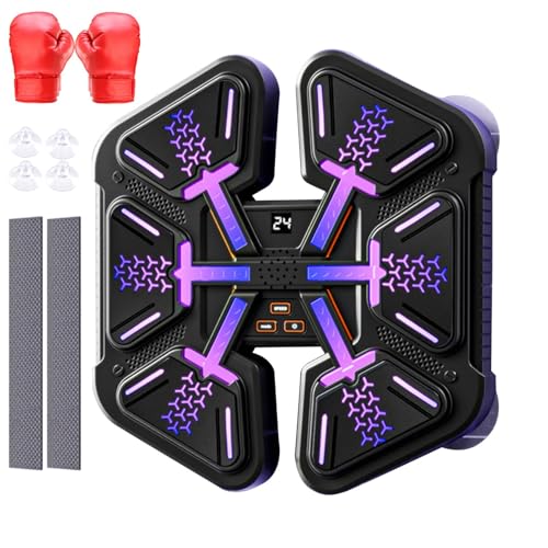 Machine de boxe musicale avec cibles lumineuses led pour entraînement