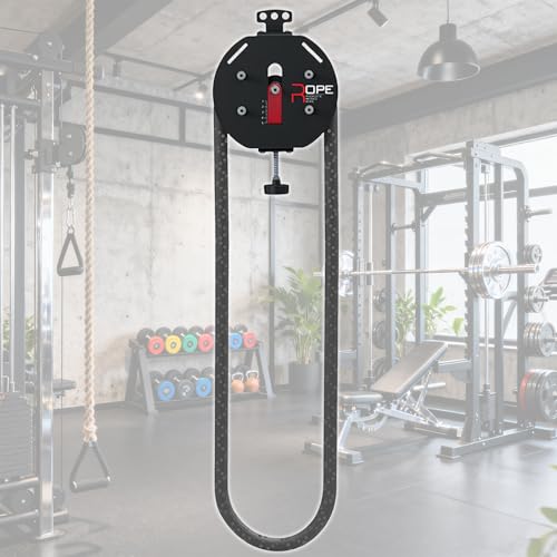 Endless - Máquina de cuerda para gimnasio en casa, accesorio de cuerda de tríceps ajustable, carga de 150 kg, entrenamiento de cuerpo completo, cardio, HIIT y entrenamiento de fuerza