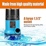 KATSU Garden Submersible Water Pump 400W with 10 Meters 1.1/4" Hose & Quick Coupler Connector - Image 8