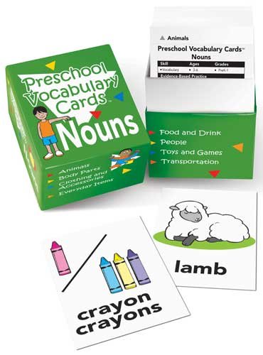 Preschool Vocabulary Cards Nouns: LinguiSystems: Amazon.com: Books