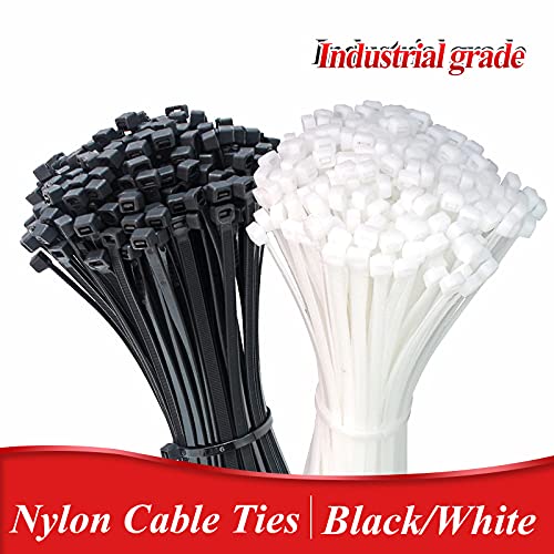 100 Stück Nylon-Kabelbinder Mixed Set – Wiederverwendbar, Hitzebeständig, Für Garten, Werkstatt & Haushalt