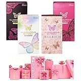 【シンプルなパッケージ発送】意匠登録済み【日本製】バタフライ コンドーム 4箱【メルティ+ホット+ジェルリッチ+モイスト】 薄型 こんどーむ ゼリー 避妊具 男性向け condom (4点MIX)