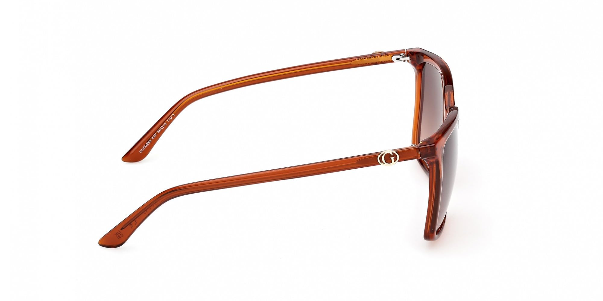GUESS Occhiali da Sole GU00258 Shiny dark orange 56/16/140 Donna