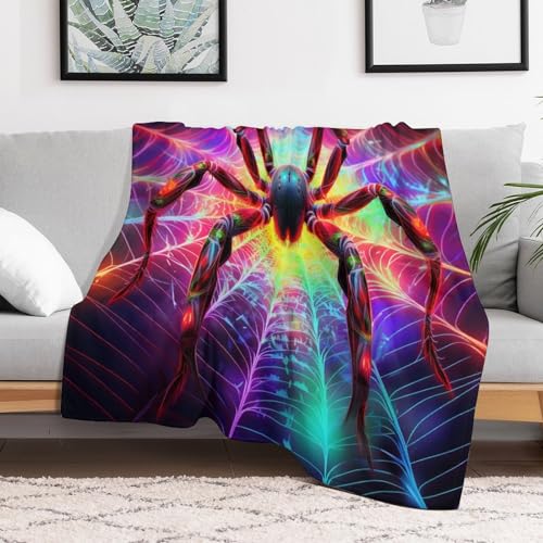 Couverture araignée en flanelle de qualité supérieure pour lit - 3
