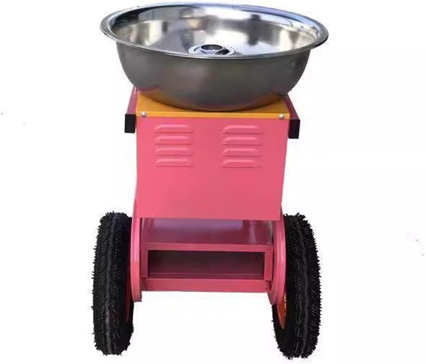 Cotton candy machine Commercial Cotton Candy Machine S-type Gas Electric Fancy Fully Automatic Wire Drawing Color Small Cart