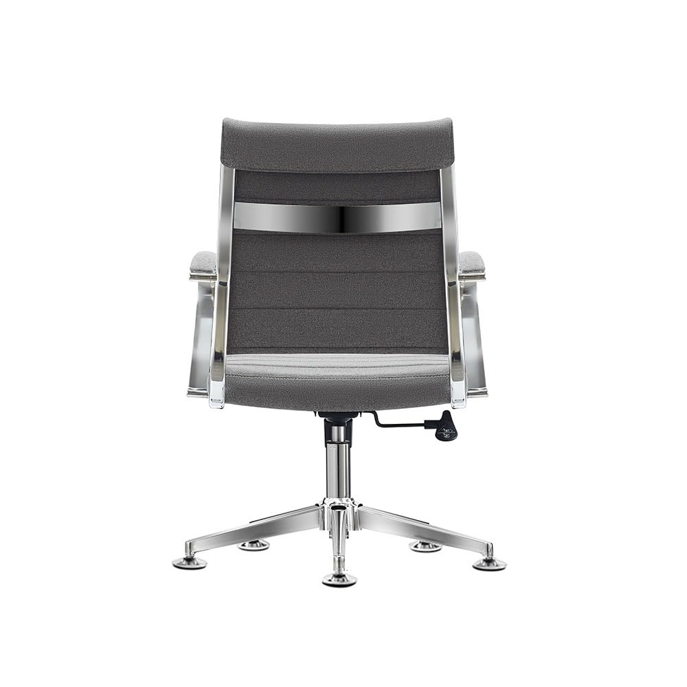 Konferenzstuhl Cádiz - Chromgestell - mit vielen ergonomischen Funktionen (Stoff, Anthrazit)