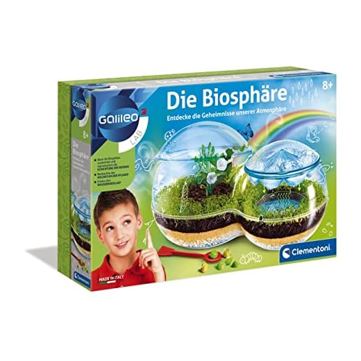 Clementoni 59119 Clementoni-59119-Galileo-Die Biosphäre, Multicolor cuaderno y block , color/modelo surtido