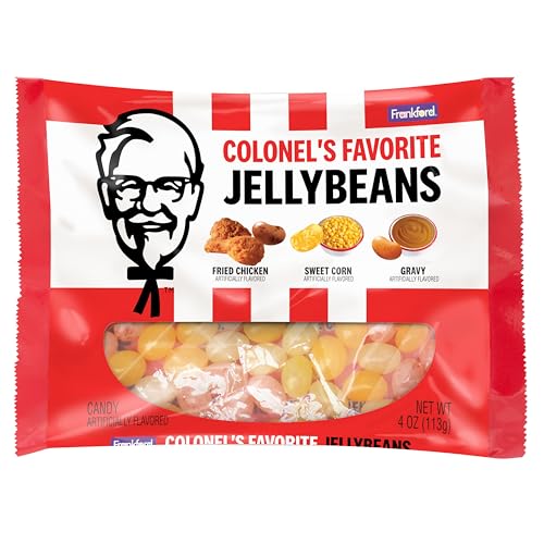 KFC Colonel's Favorite Jelly Beans Candy Bag, 4oz 3 Pack (12 oz Total)