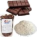 Premium 500gr Dried & Shredded Kadayif and 1 Lb Coating Melting Wafers Milk Chocolate Baking Cocoa Lite, Chocolate for Dubai Chocolate (Kataifi) Fillo Dough, Kurutulmus Kadayif Pastry Dough, Phyllo Dough Kosher