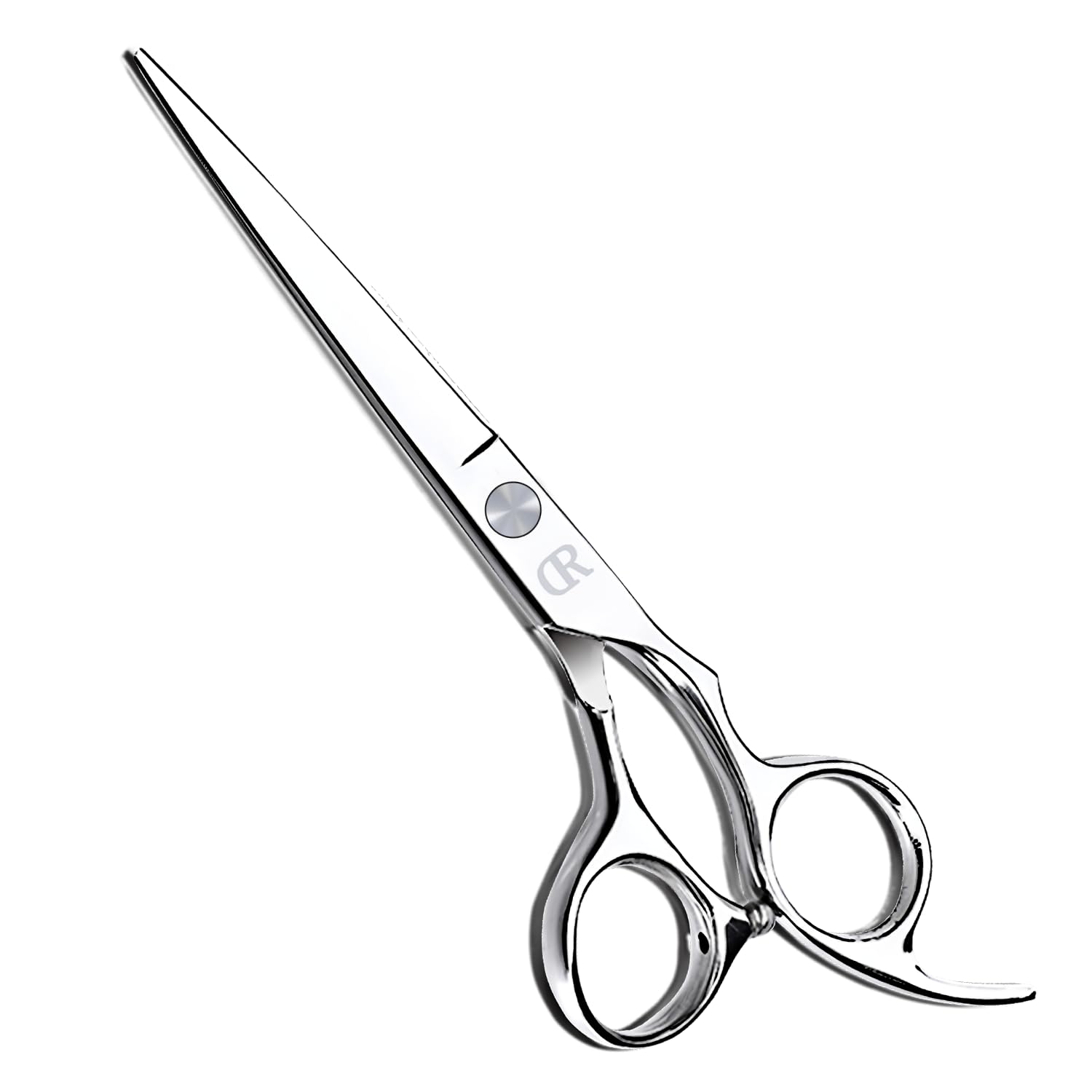 Professional Hair Cutting Scissors 6 Inch Barber Hair Cutting Scissors Sharp Blade Hairdresser Hair Cutting for Women Men Kids 420C Stainless Steel (Silver)-picture-38