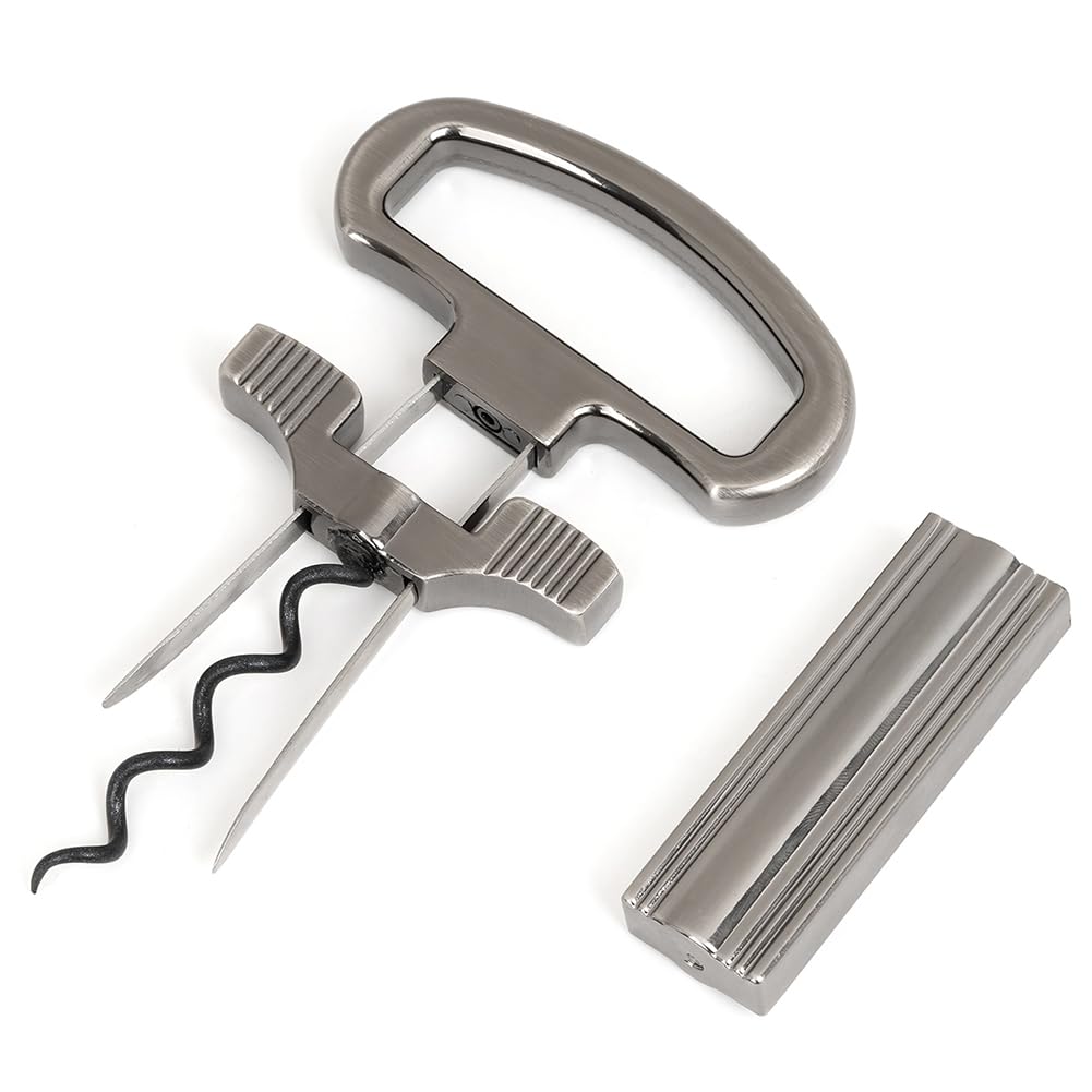 Uikdjgu D Two Prong Corkscrew Cork Puller Wine Opener Extractor For Ol Fragile Vintage Bottle Openers- Sommelier Tool For Wines Corks