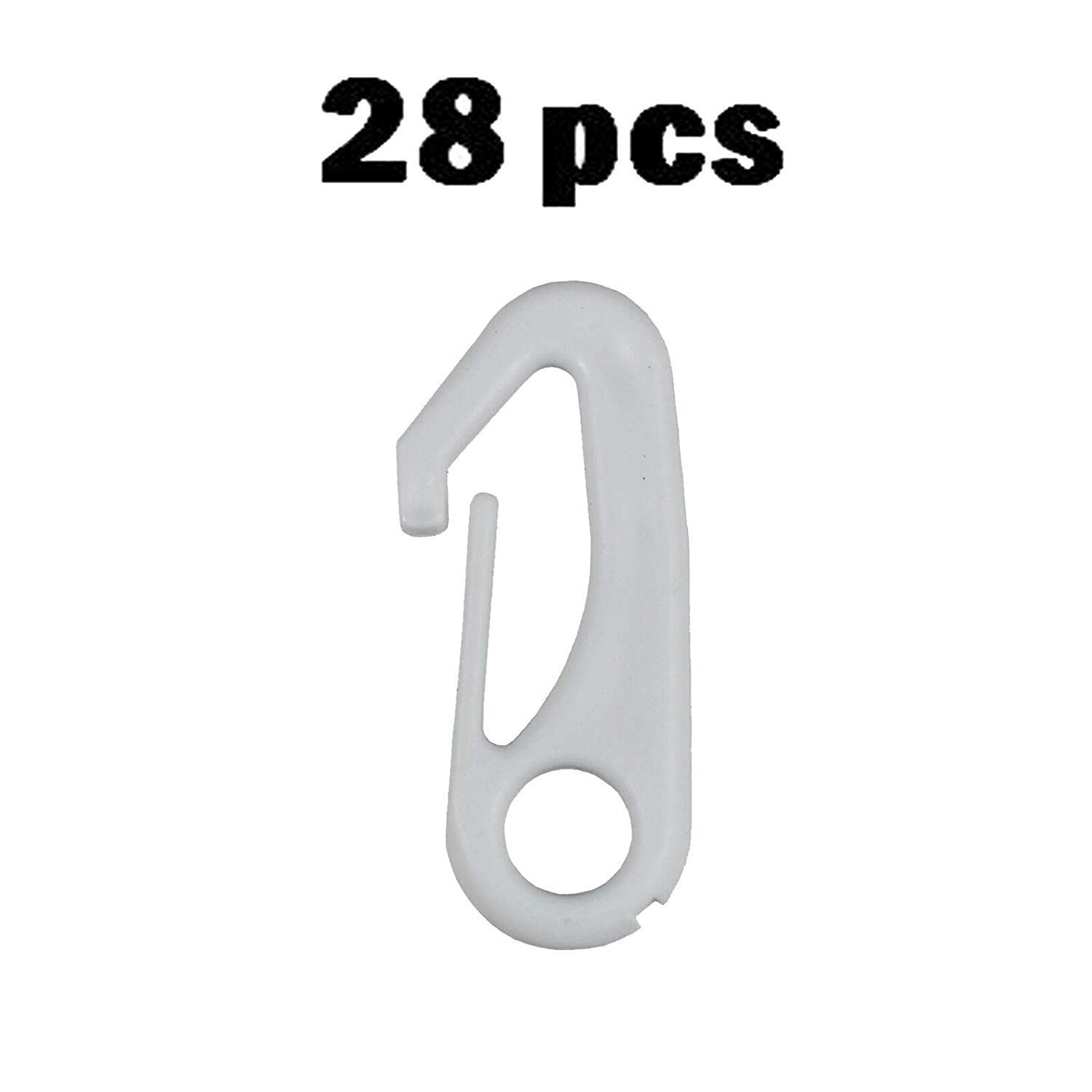 Ganci A Scatto Per Asta Bandiera - 4 Pezzi In Nylon, Per Fissare Bandiere, 6x3cm