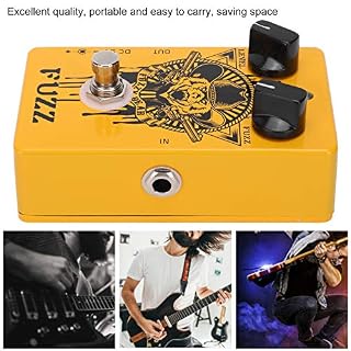 Effet de guitare électrique, Pédale d’effet Fuzz All Metal Shell 50Ma Excellente qualité Petite taille pour guitare… - Les Beatles, Paul McCartney, John Lennon, RIngo Starr, George Harrison Effet de guitare électrique, Pédale d'effet Fuzz All Metal Shell 50Ma Excellente qualité Petite taille pour guitare… – Image 3