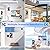 TV Antenna Indoor, Outdoor Long Ranges, Digital Antenna for Smart TV, Best Amplifier Signal Booster Support 8K 4K 1080p All TVs VHF UHF - 50FT Cable/AC Adapter