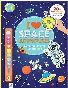 Paperback I Love Space Adventures: Colouring & Activity Book