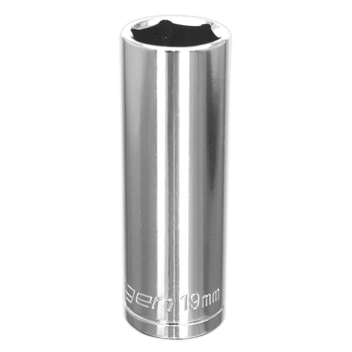 Sealey WallDrive Socket 19mm Deep 1/2"Sq Drive - S0675