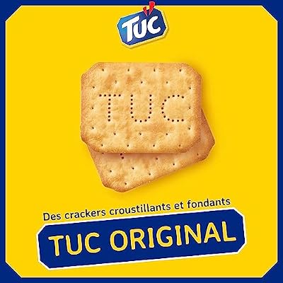 LU TUC Original Crackers, Oven Baked, 3 Pack x 100g (10.5 oz Total), Crispy Savory Crackers