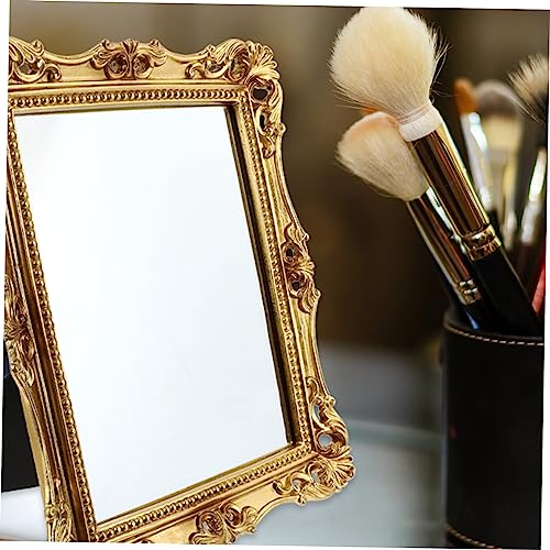 Espejo de Maquillaje Retro Cuadrado Decorativo FOMIYES miniatura 7